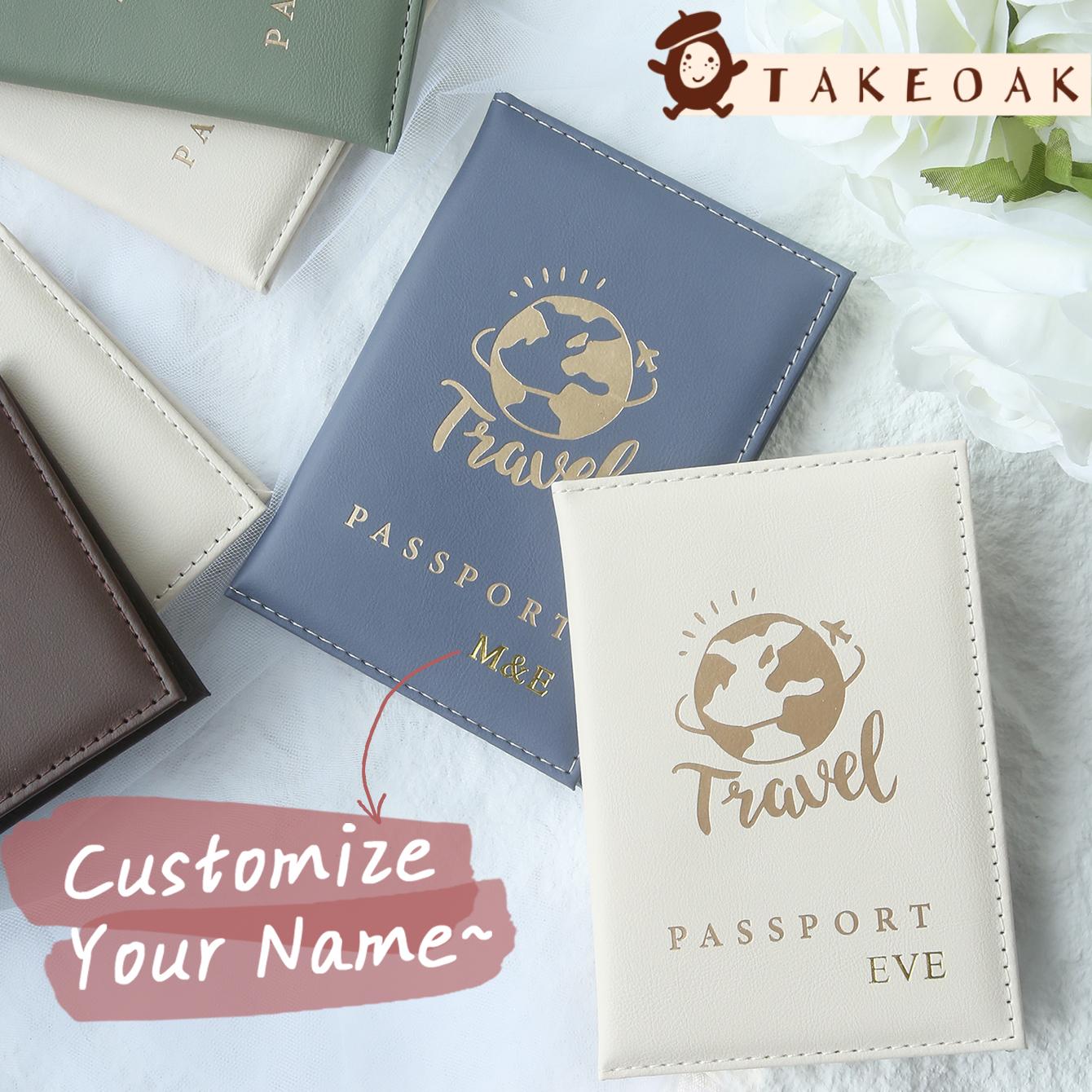Travel Accessories Gifts For Her - طقم حافظة جوازات سفر متطابقة للزوجين