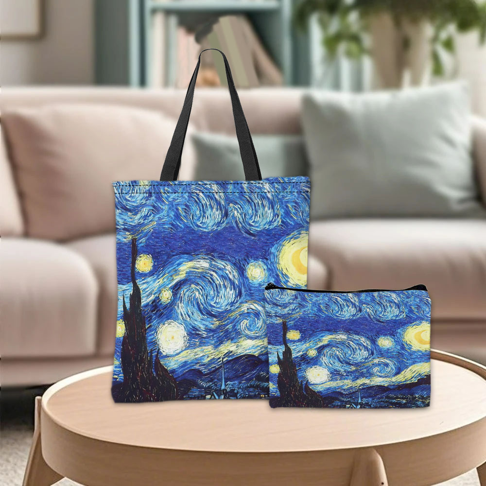 Travel Accessories Bag - فان جوخ سلسلة حمل حقيبة مستحضرات