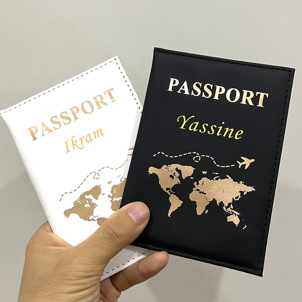 Travel Accessories Plane - غطاء جواز سفر الطائرة المخصص اللطيف