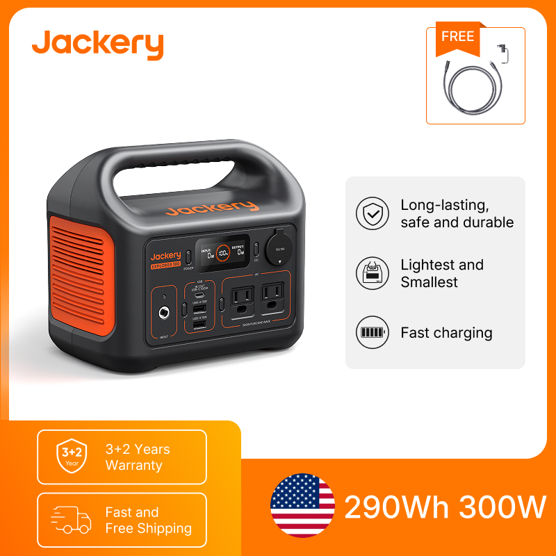Travel Accessories Electronics - محطة طاقة محمولة جاكيري إكسبلورر 300