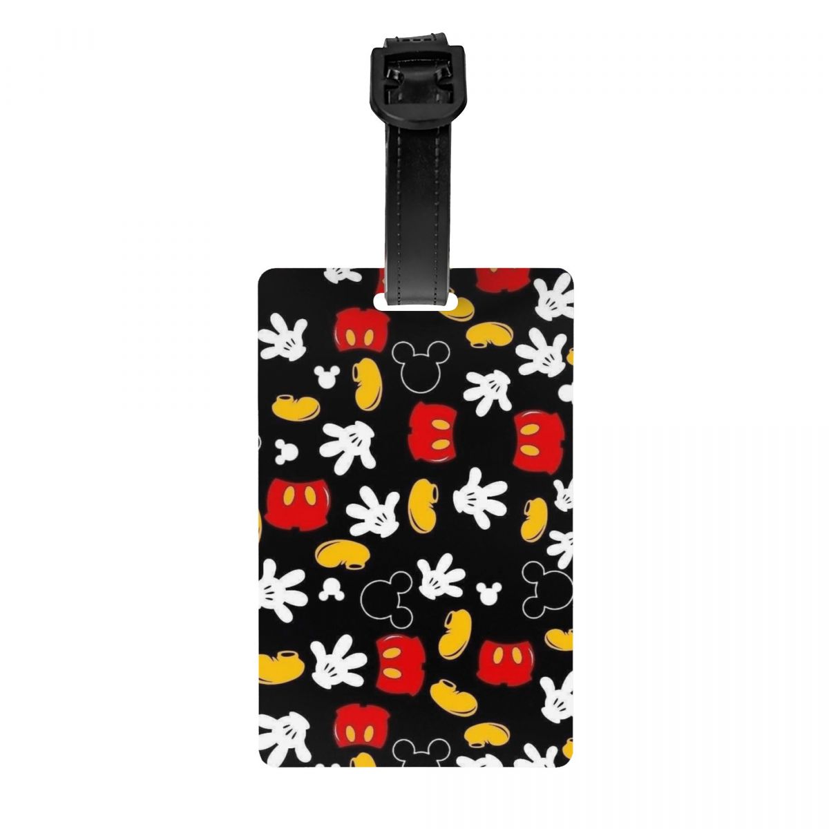 Travel Accessories List - علامة أمتعة مخصصة بتصميم M-Mouse للحقائب،