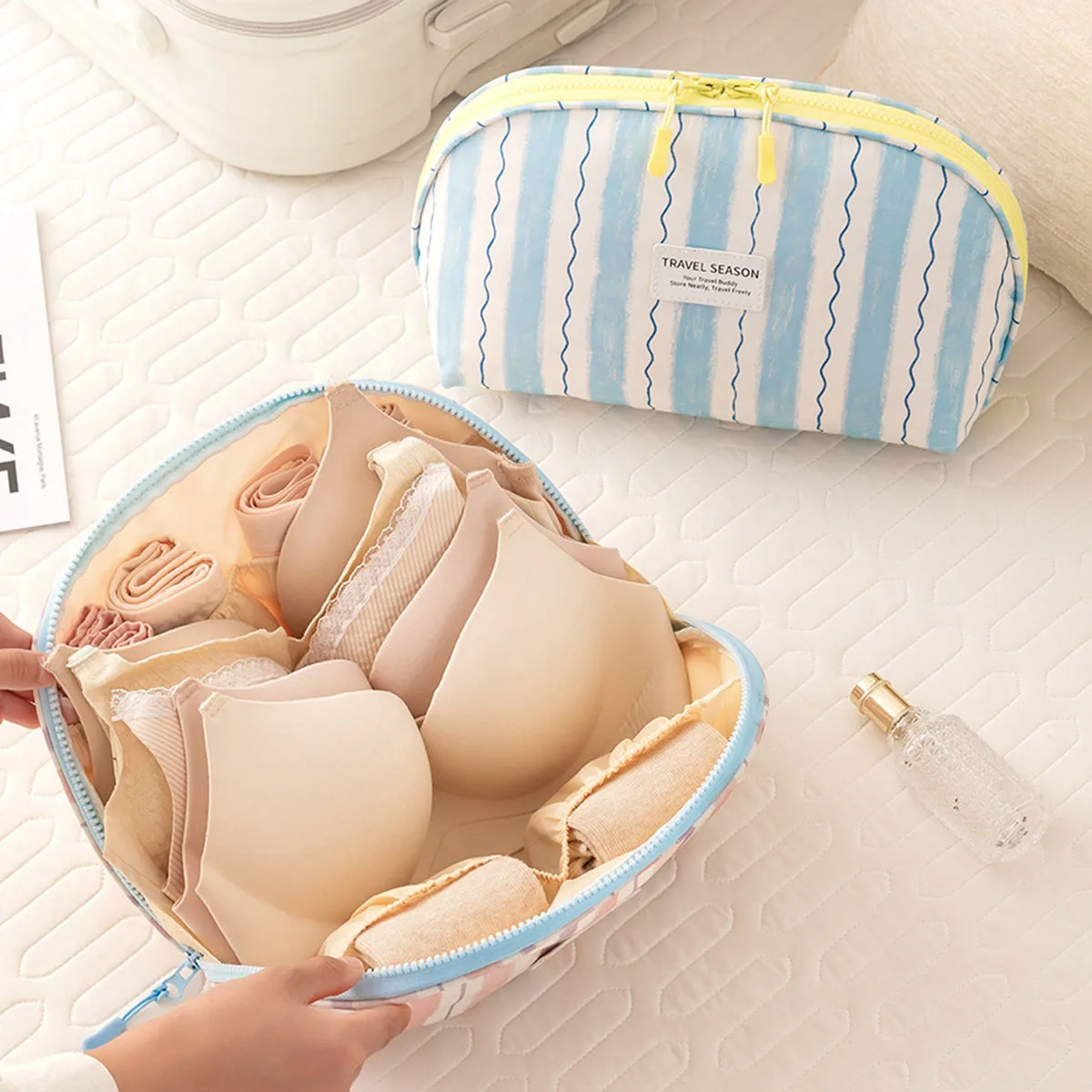 Travel Accessories Us - حقيبة تخزين الملابس الداخلية، حقائب تنظيم