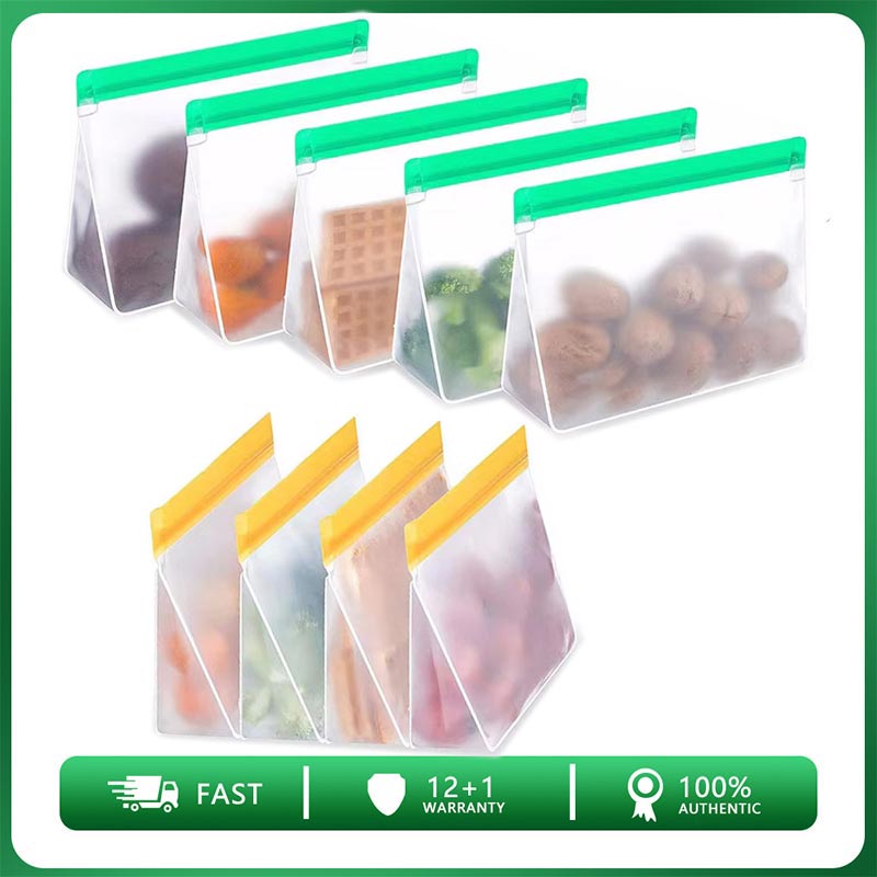 Reusable Zip Bag - حقيبة تخزين طعام قابلة لإعادة الاستخدام