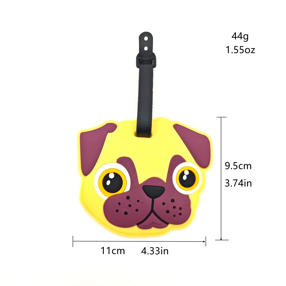 قطعتان من قلادة علامة أمتعة ال - مراجعة Travel Accessories For Dogs وسعره