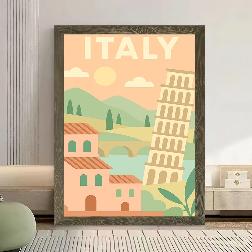 لوحات فنية جدارية قماشية بتصمي - مراجعة Travel Accessories Italy وسعره