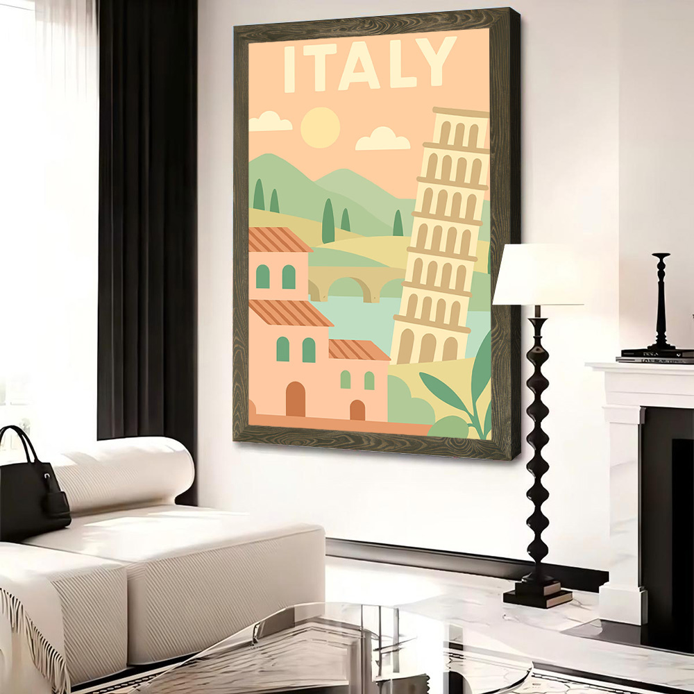 لوحات فنية جدارية قماشية بتصمي - مراجعة Travel Accessories Italy وسعره