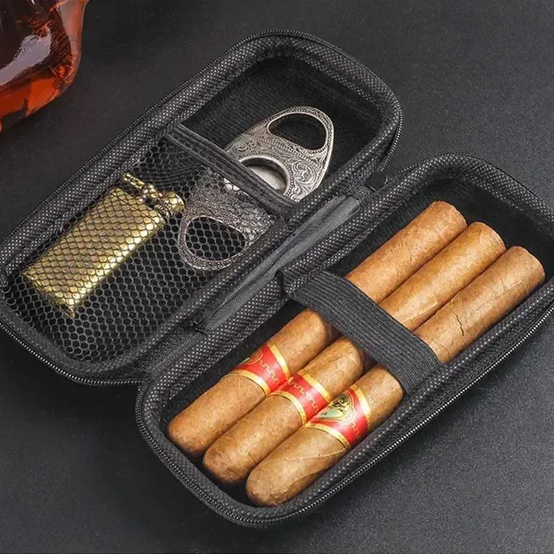 حقيبة سيجار محمولة من مادة EVA - مراجعة Travel Accessories Us وسعره