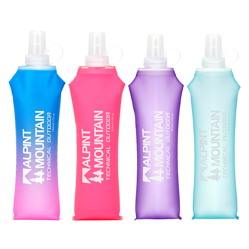 زجاجة ماء قابلة للطي بسعة 500  - مراجعة Water Bottle Collapsible وسعره