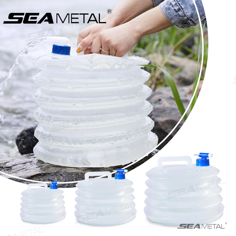 دلو سيارة قابل للطي من سيميتال - مراجعة Water Bottle Collapsible وسعره
