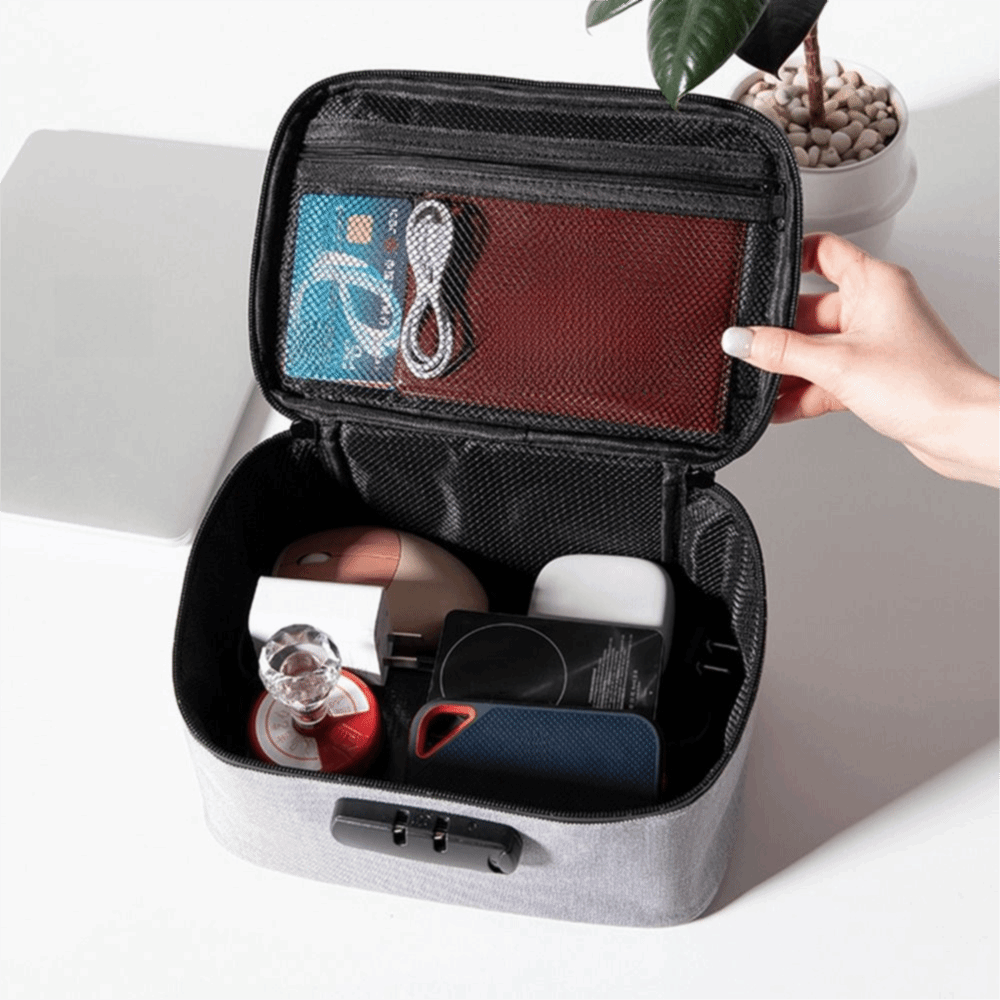 حقيبة من قماش أكسفورد بقفل رقم - مراجعة Reusable Zip Bag وسعره
