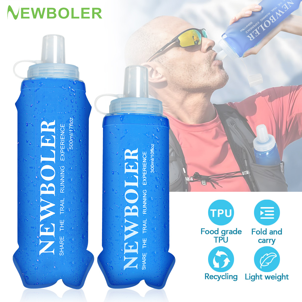 NEWBOLER 300/500 مللي زجاجة ما - مراجعة Water Bottle Collapsible وسعره