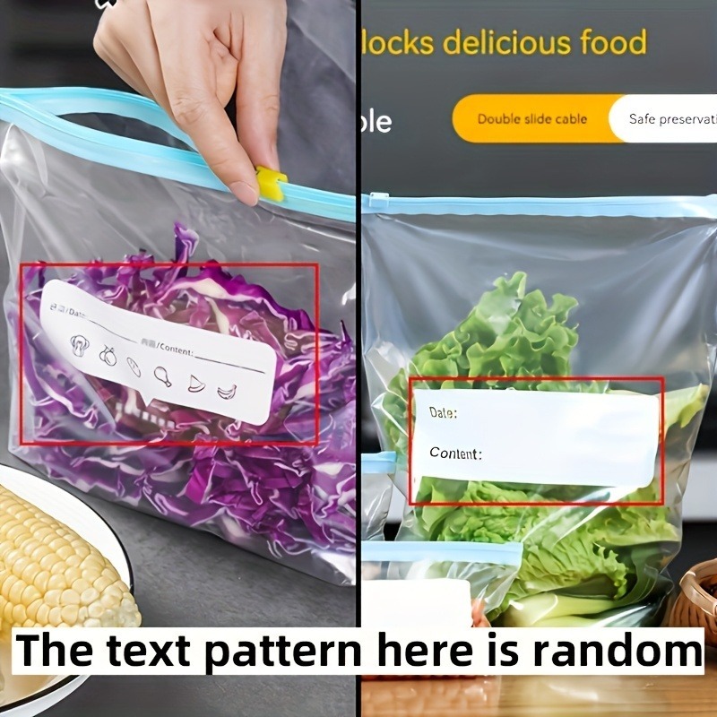24 قطعة من أكياس تخزين الطعام  - مراجعة Reusable Zip Bag وسعره