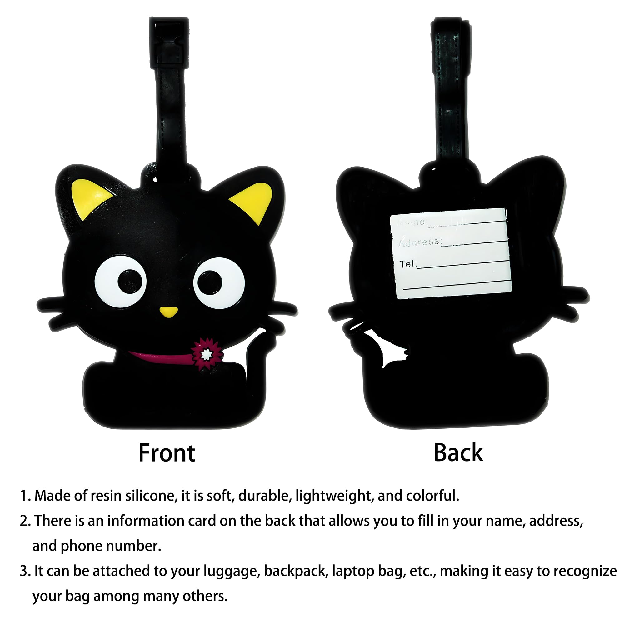 بطاقة تعريف أمتعة السفر بتصميم - مراجعة Travel Accessories List وسعره
