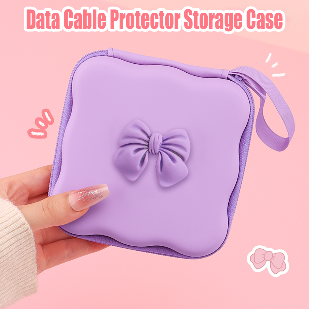 حقيبة تخزين لطيفة بتصميم عقدة  - مراجعة Travel Accessories Electronics وسعره