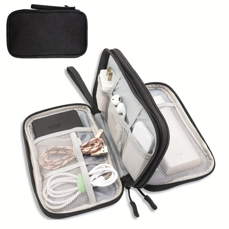 حقيبة تنظيم السفر، حقيبة تخزين - مراجعة Travel Accessories Electronics وسعره