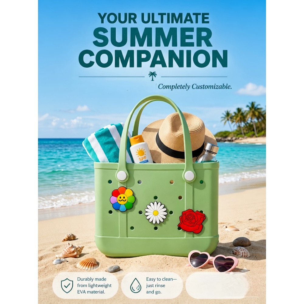 حقيبة شاطئ مطاطية كبيرة الحجم  - مراجعة Travel Accessories Bag وسعره