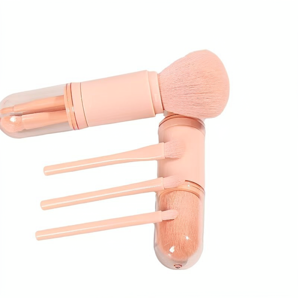 مجموعة فرش مكياج 4 في 1، أداة  - مراجعة Travel Accessories Gifts For Her وسعره