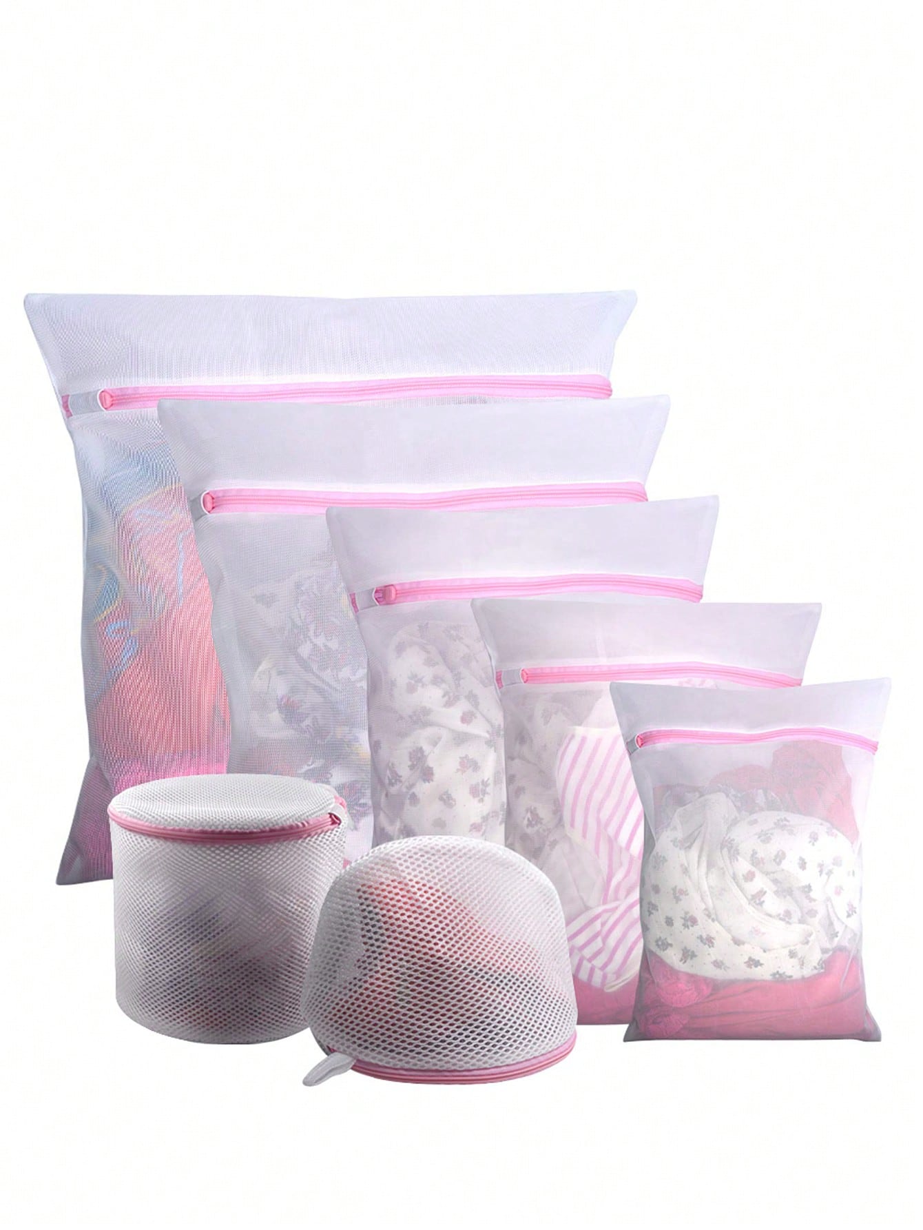 3 قطع/مجموعة أكياس غسيل بسحاب  - مراجعة Reusable Zip Bag وسعره