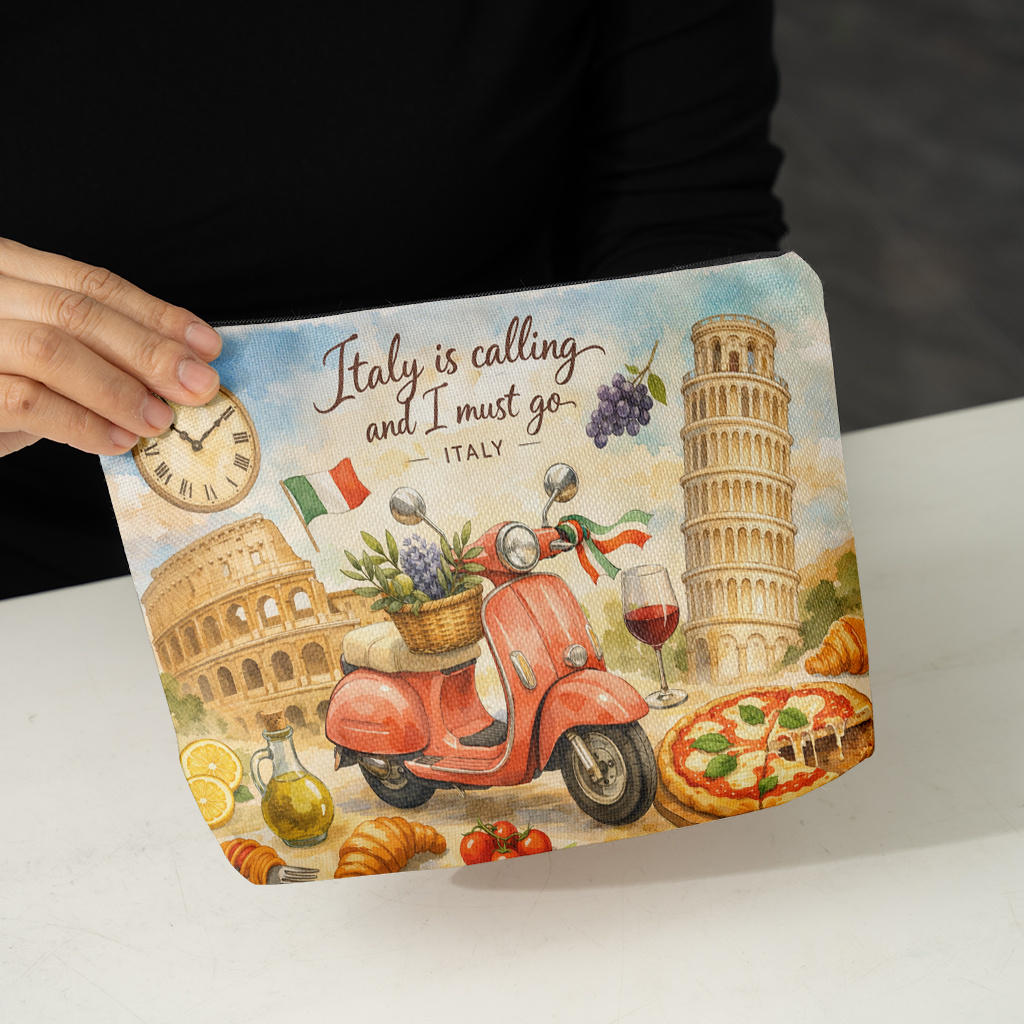 حقيبة مستحضرات تجميل قطعة واحد - مراجعة Travel Accessories Italy وسعره