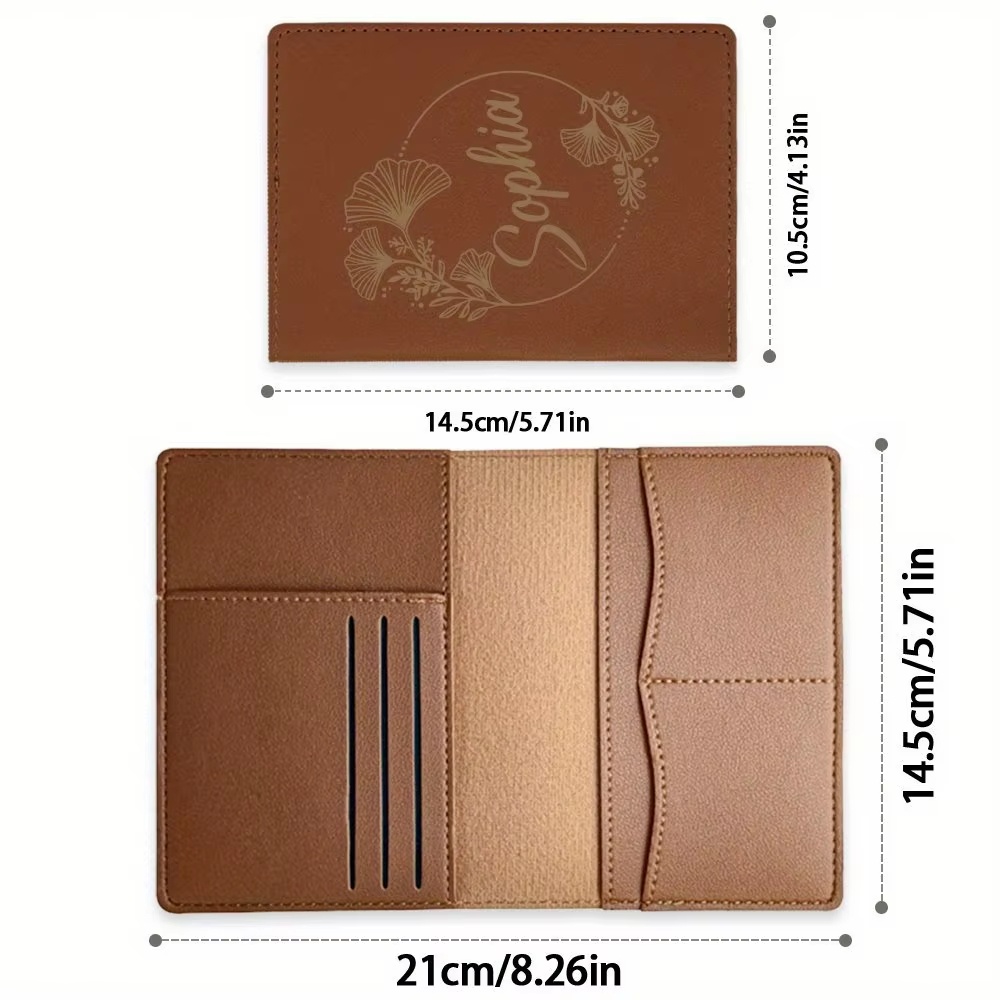 حافظة جواز سفر أنيقة مزينة بال - مراجعة Travel Accessories Gifts For Her وسعره