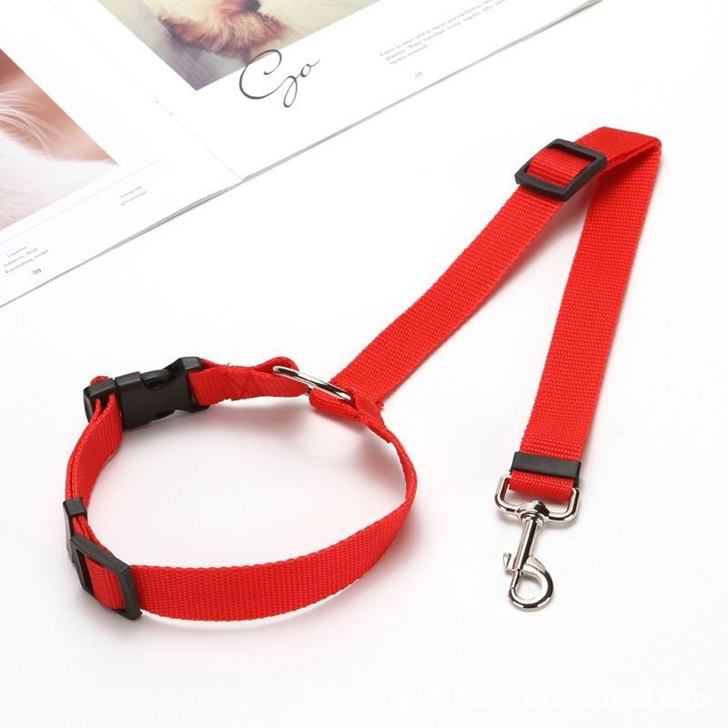 حزام أمان قابل للتعديل للحيوان - مراجعة Travel Accessories For Dogs وسعره