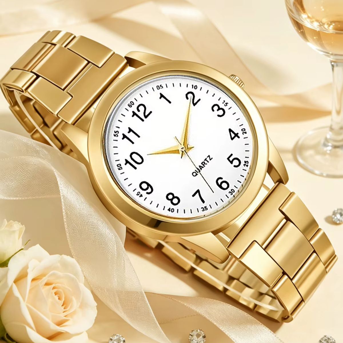 طقم مكون من 6 قطع، ساعة كوارتز - مراجعة Travel Accessories Gifts For Her وسعره