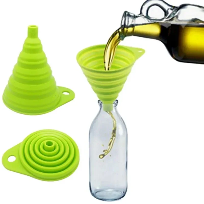 1/4 قطعة قمع سيليكون قابل للطي - مراجعة Water Bottle Collapsible وسعره