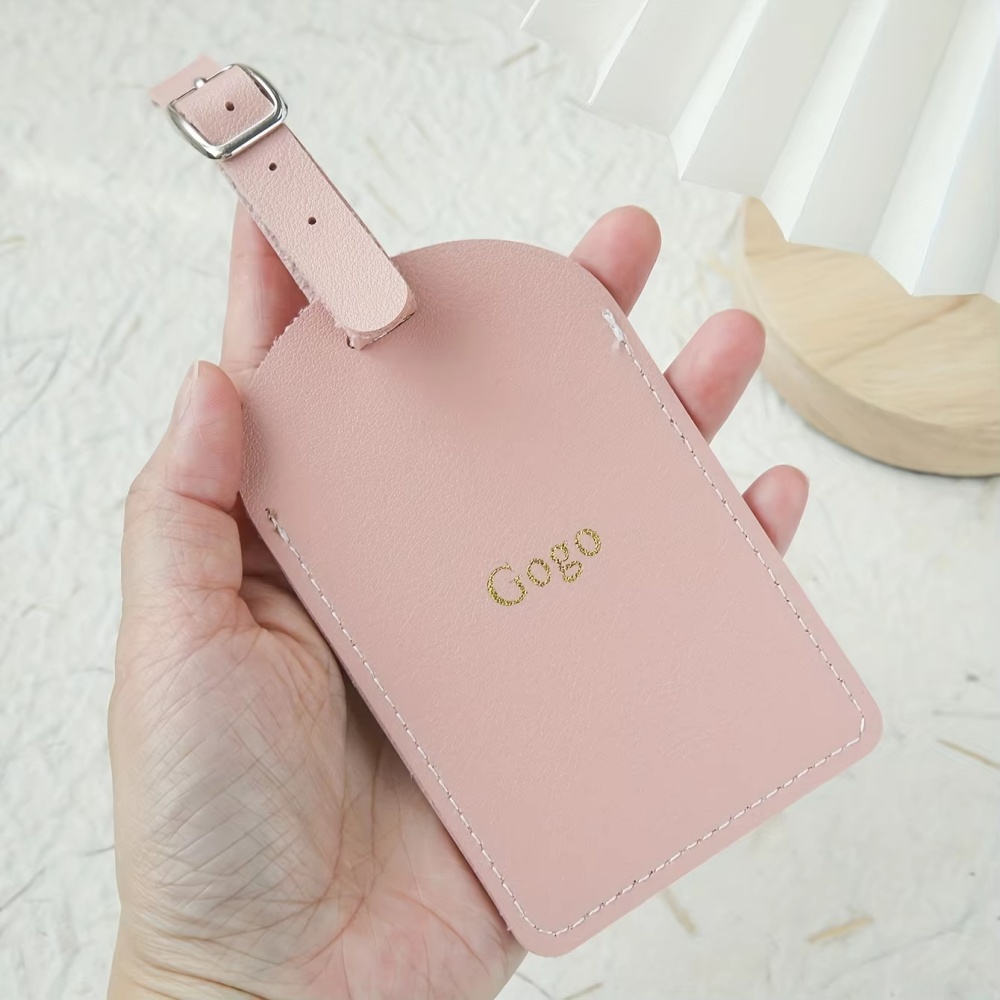 بطاقة أمتعة مخصصة من الجلد الن - مراجعة Travel Accessories List وسعره