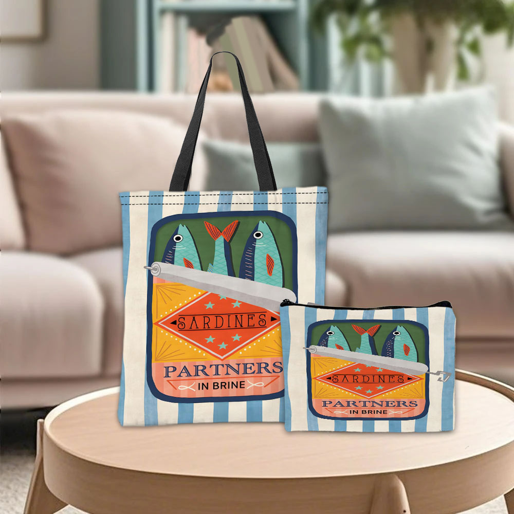 حقيبة يد جرافيك من سردين بارتن - مراجعة Travel Accessories Bag وسعره