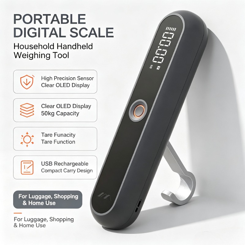 ميزان أمتعة إلكتروني رقمي منزل - مراجعة Travel Accessories Electronics وسعره