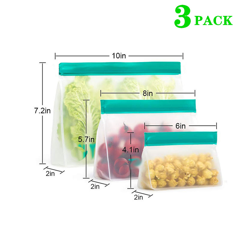حقيبة تخزين طعام قابلة لإعادة  - مراجعة Reusable Zip Bag وسعره