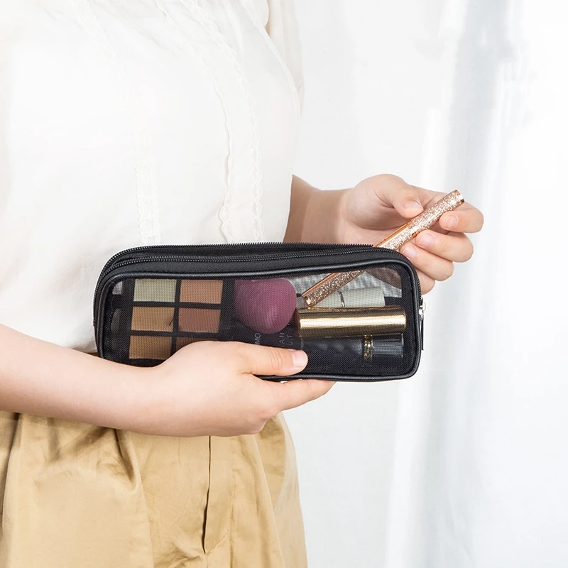 حقيبة سفر لفرش المكياج، منظم أ - مراجعة Travel Accessories Kit For Women وسعره